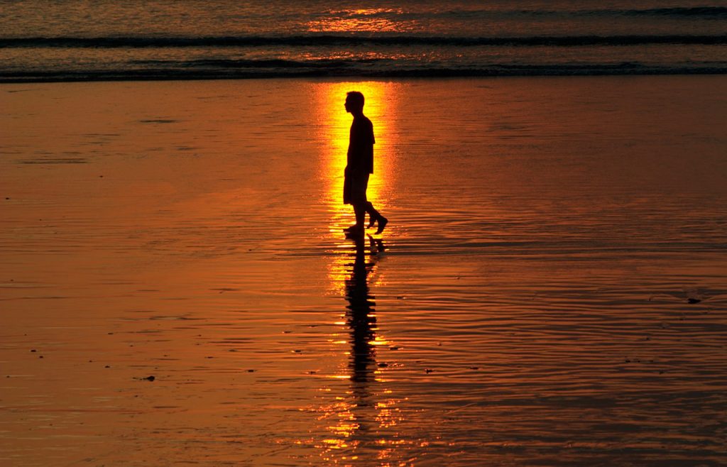 Puesta de sol en Bali